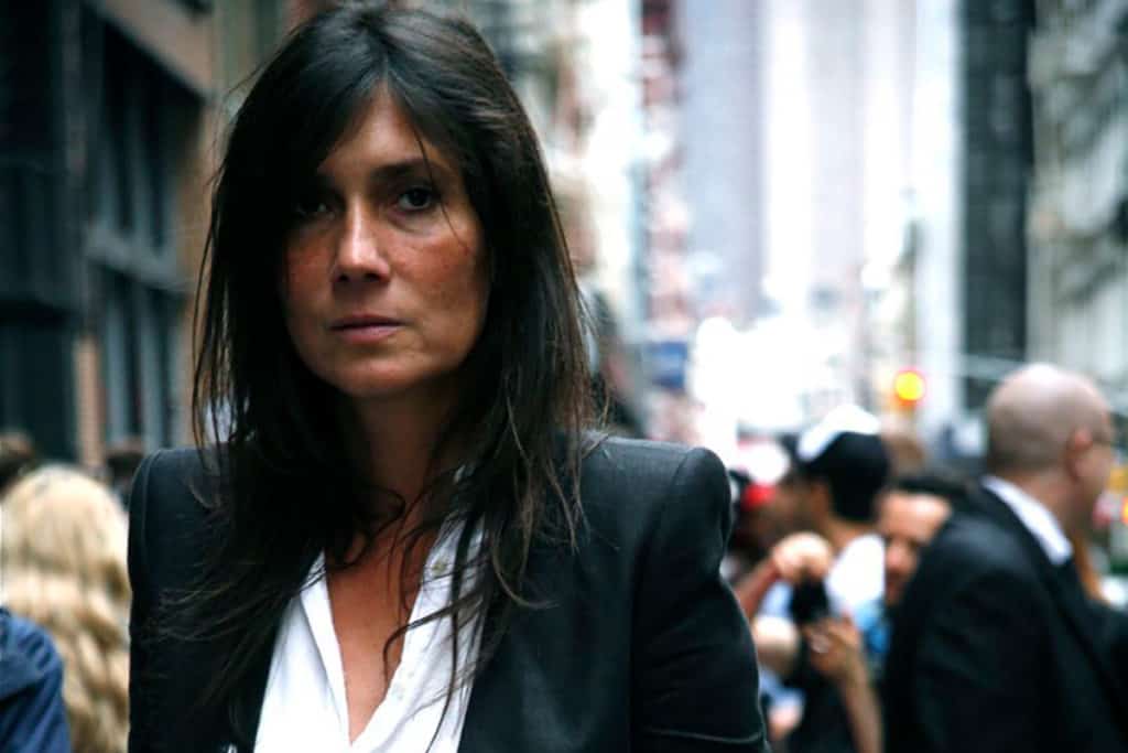 emmanuelle alt in a blazer