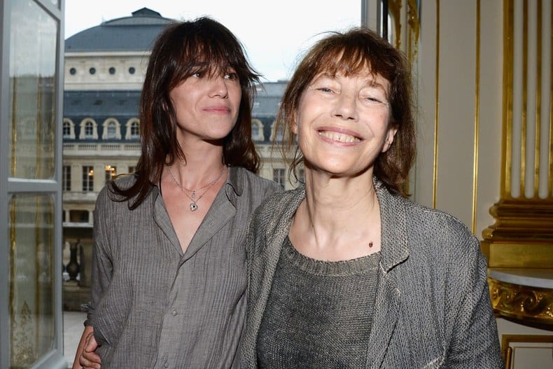 jane birkin with charlotte gainsbourg