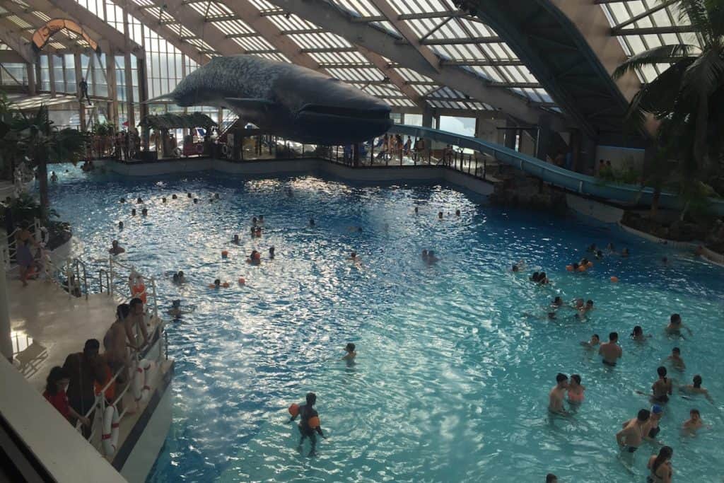 a view of the pool at aquaboulevard