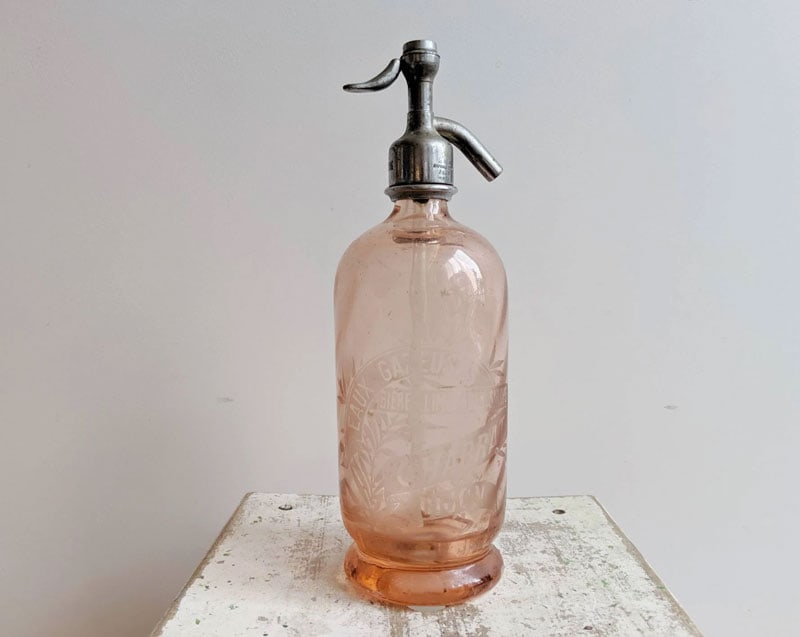 french flea market finds - siphon