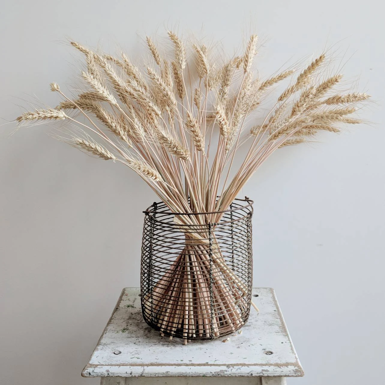 french flea market finds - baskets