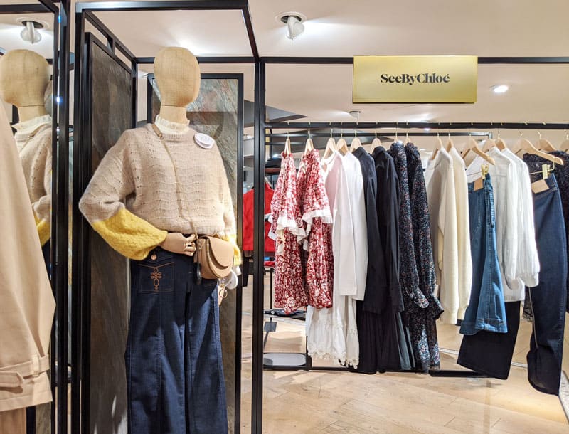 best department stores in paris - bhv women's shop