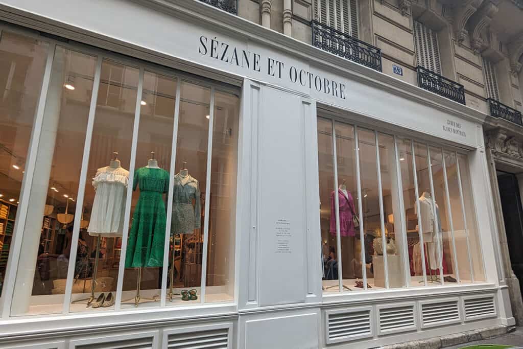 best women's shops in paris - sezane