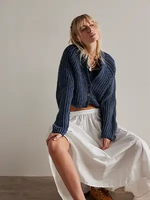 free people cardi