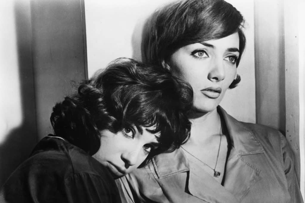 vintage image of two women in the 1960s
