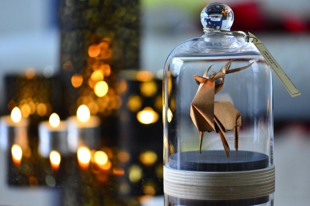a deer themed present from a french etsy maker
