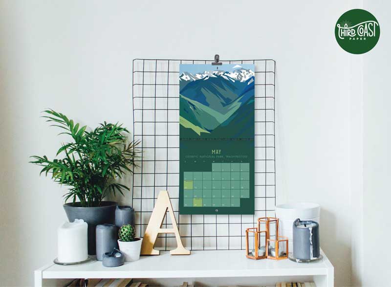 best wall art calendar etsy