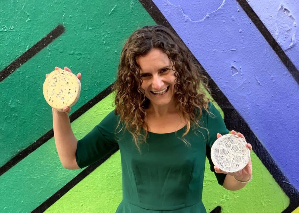 a promotional image of writer emily monaco