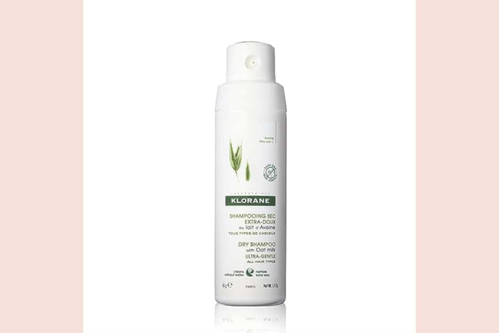 a product shot of klorane dry shampoo