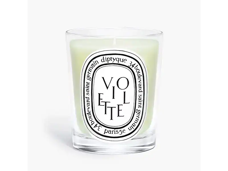 violette diptyque candle