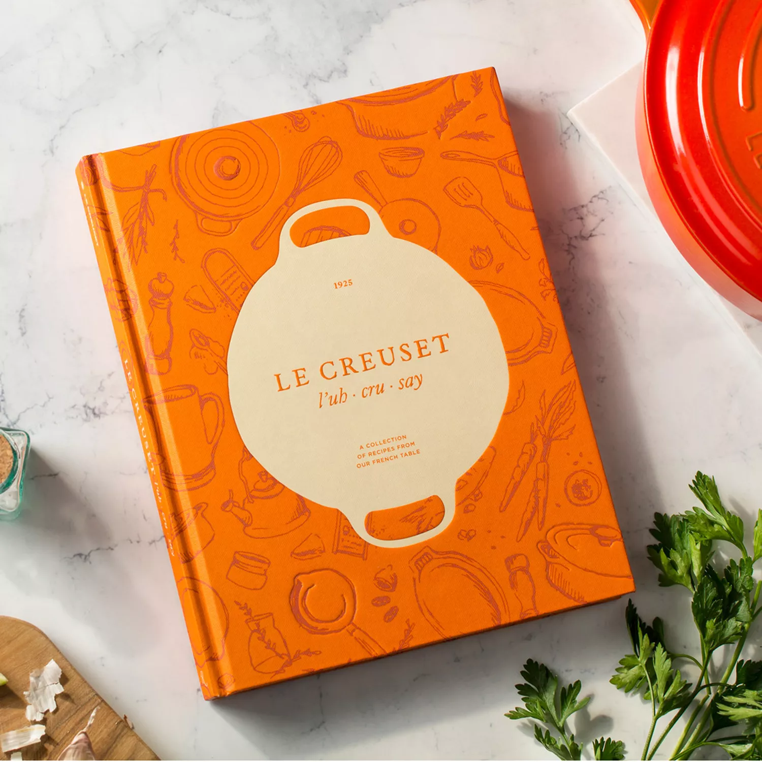 le creuset cookbook - best french food gifts