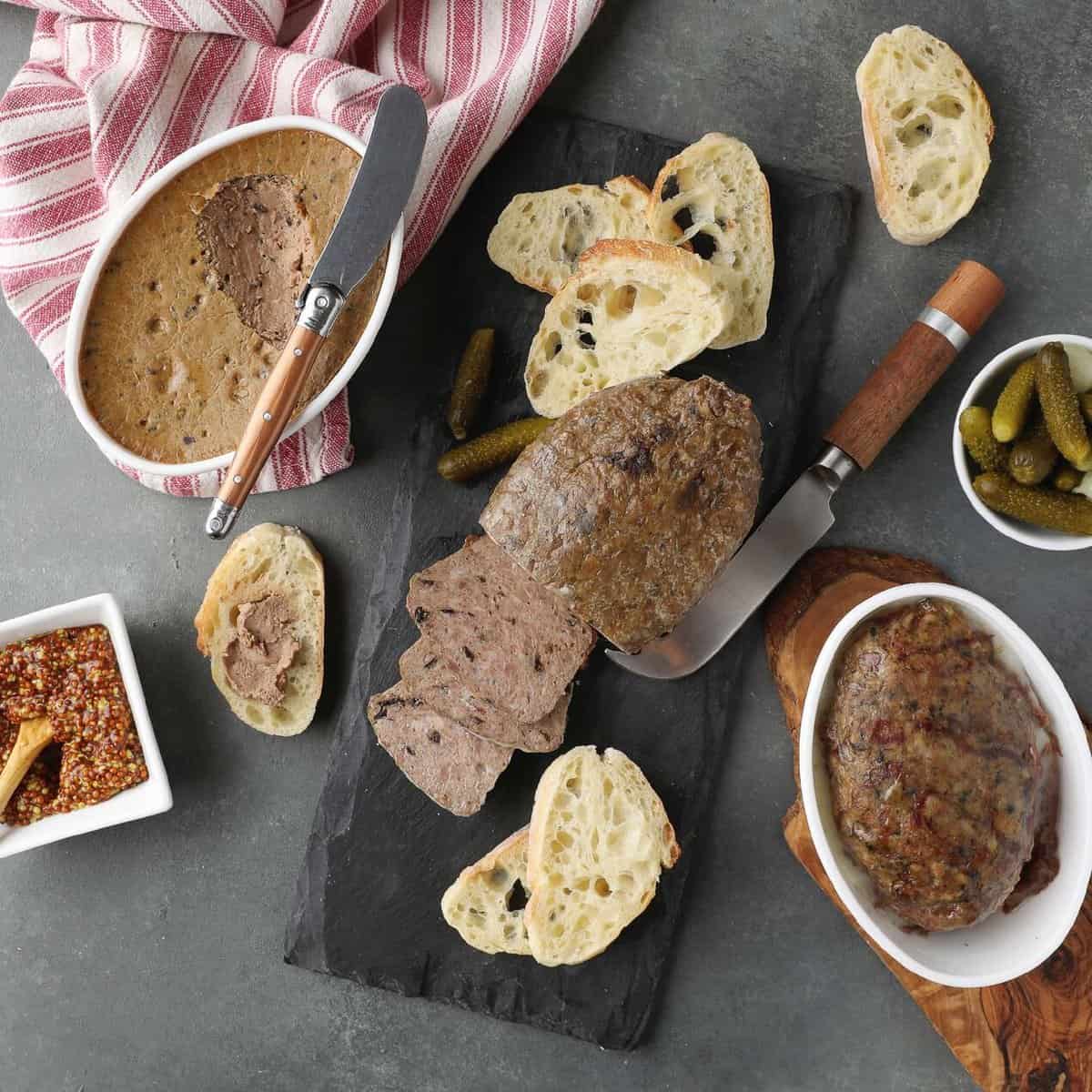 french pate sampler - best french food gifts