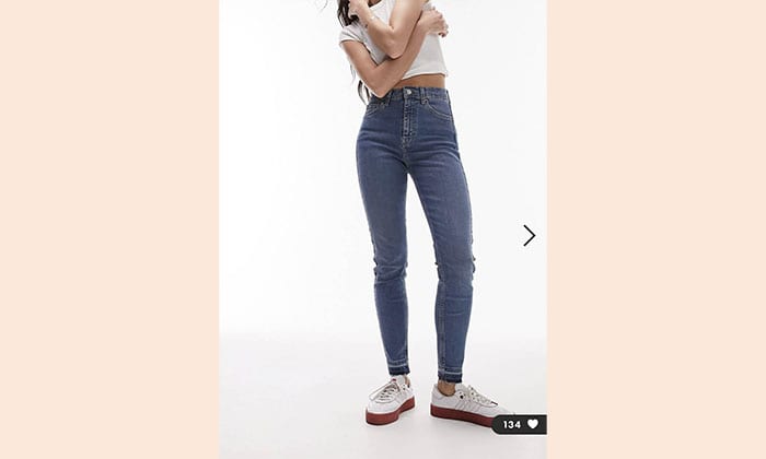 jamie jeans from topshop