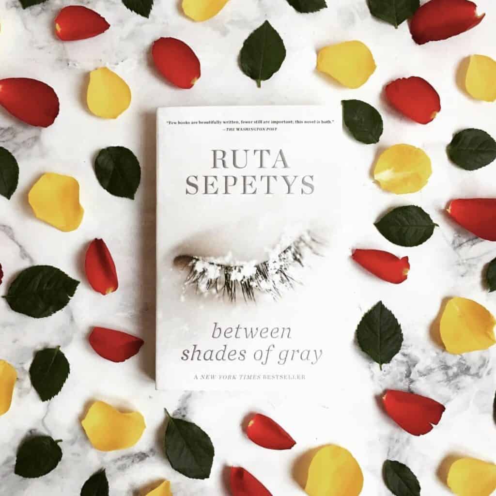 between shades of gray