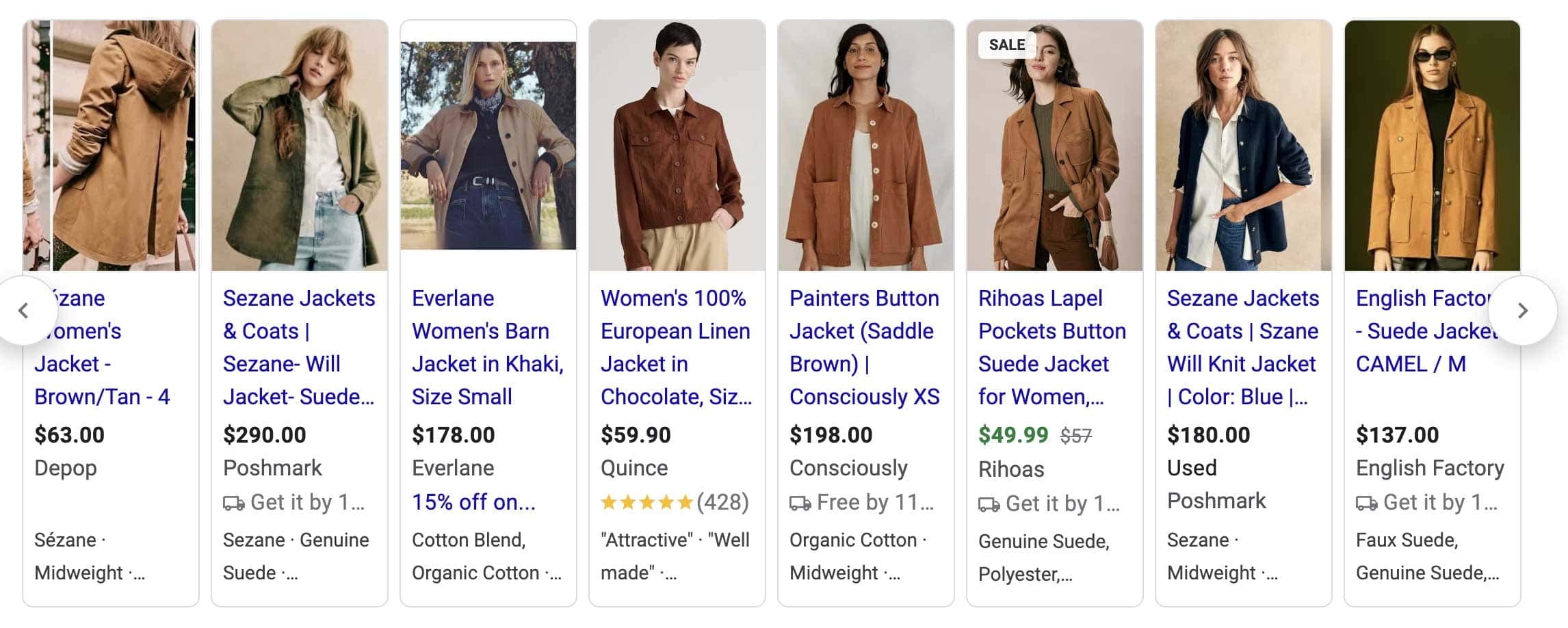 sezane dupes will jacket
