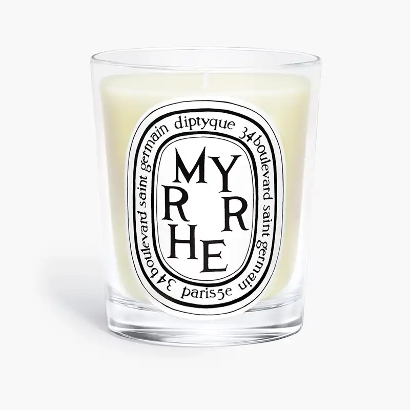 best diptyque candles for christmas - myrrhe