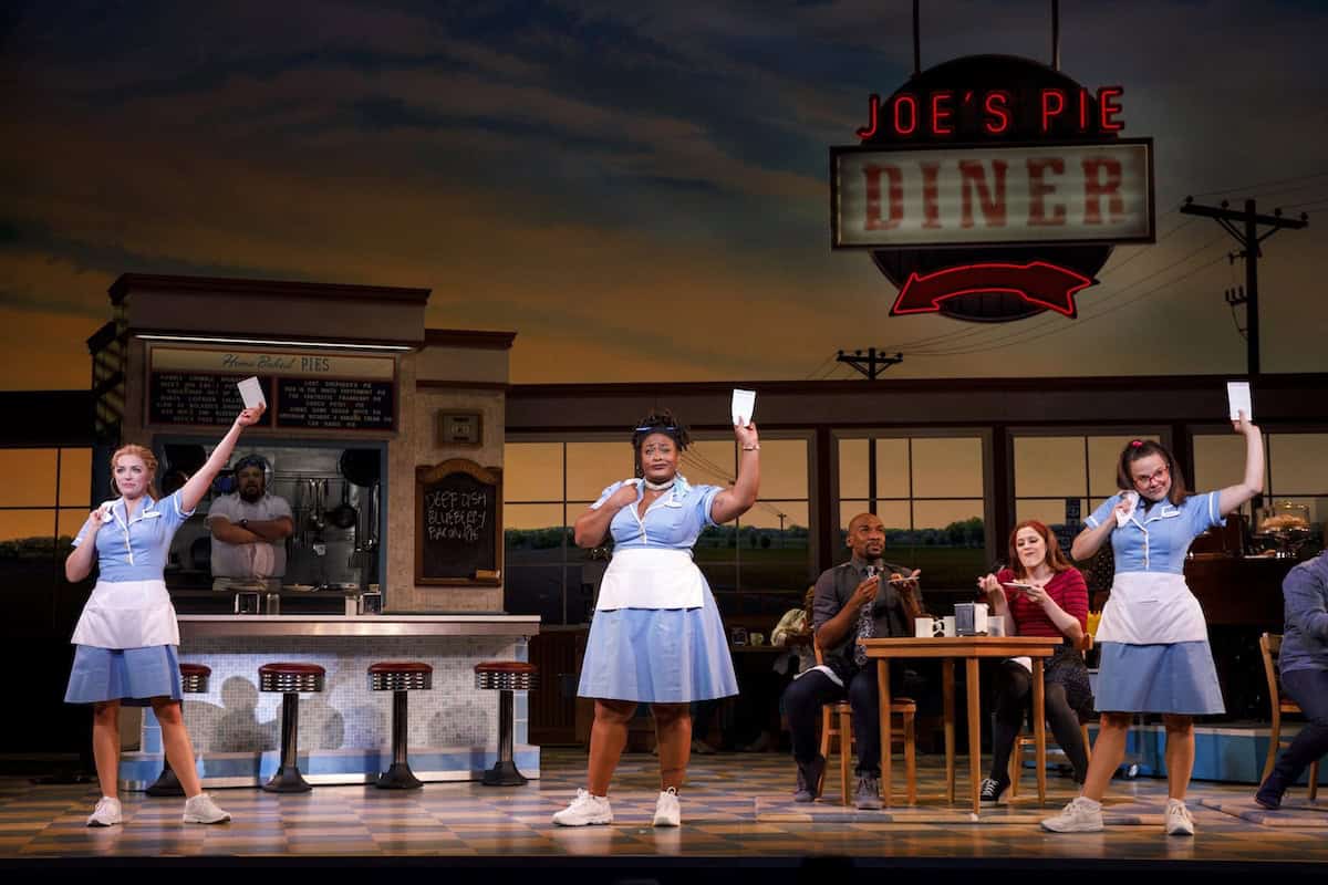 where is the musical waitress set
