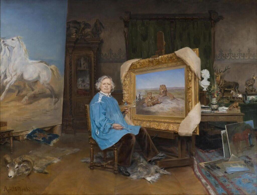 Rosa Bonheur in pants