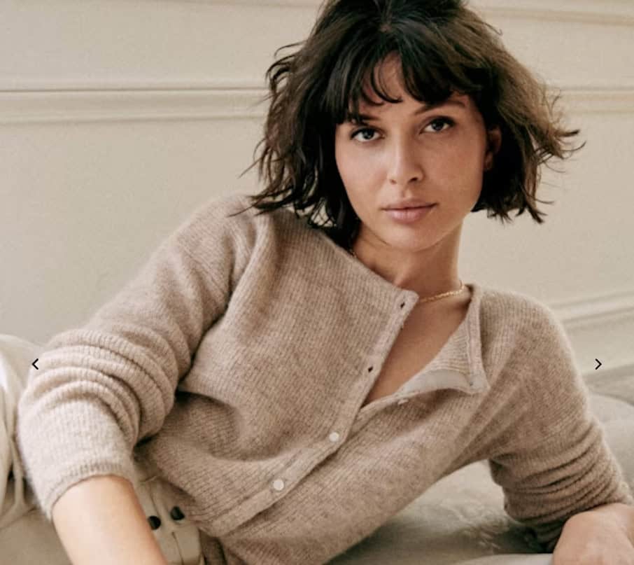 a sézane cardigan