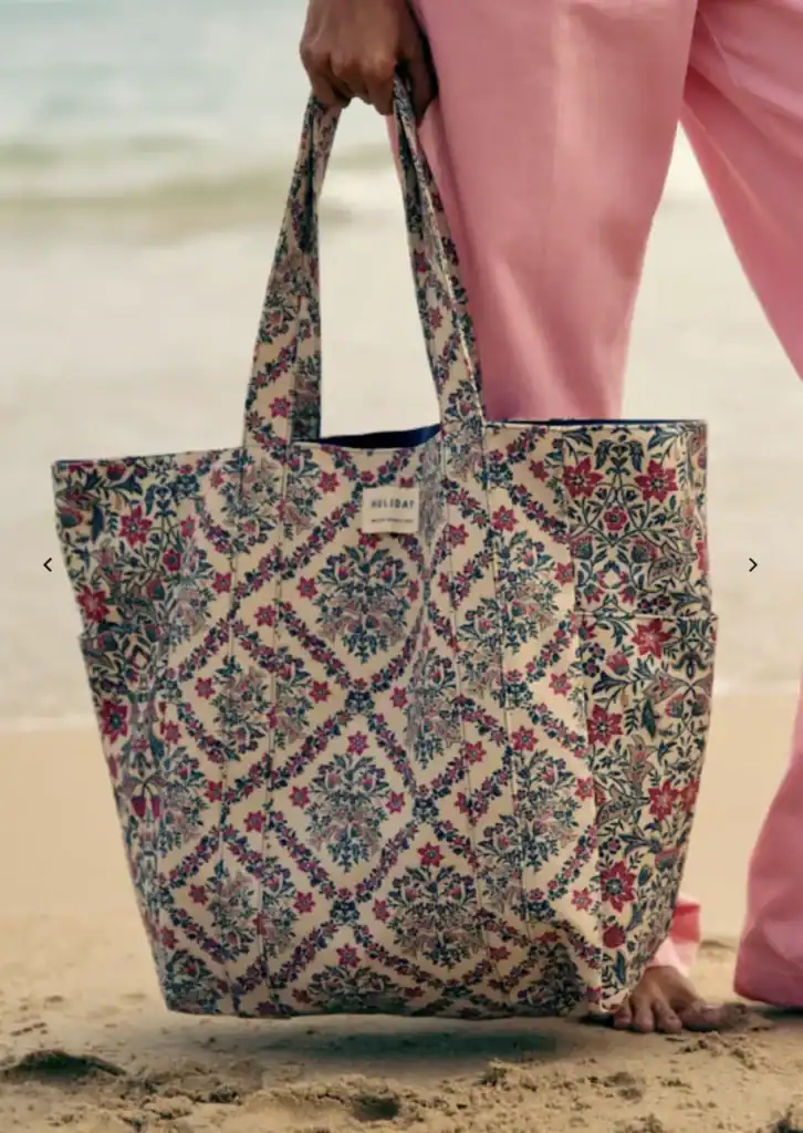 holiday x sezane bag