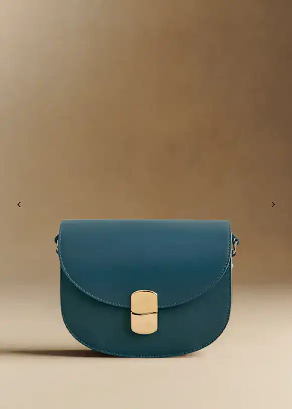 smooth blue denim claude