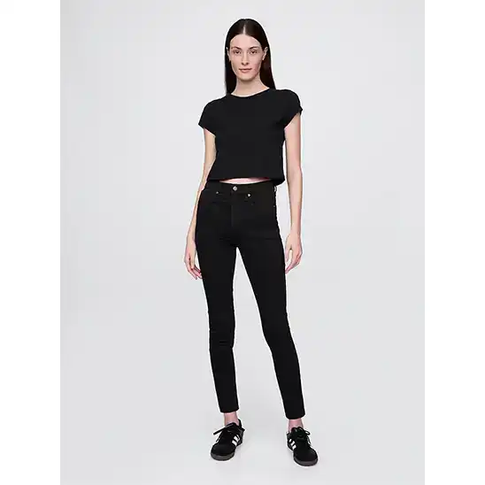 gap black jeans