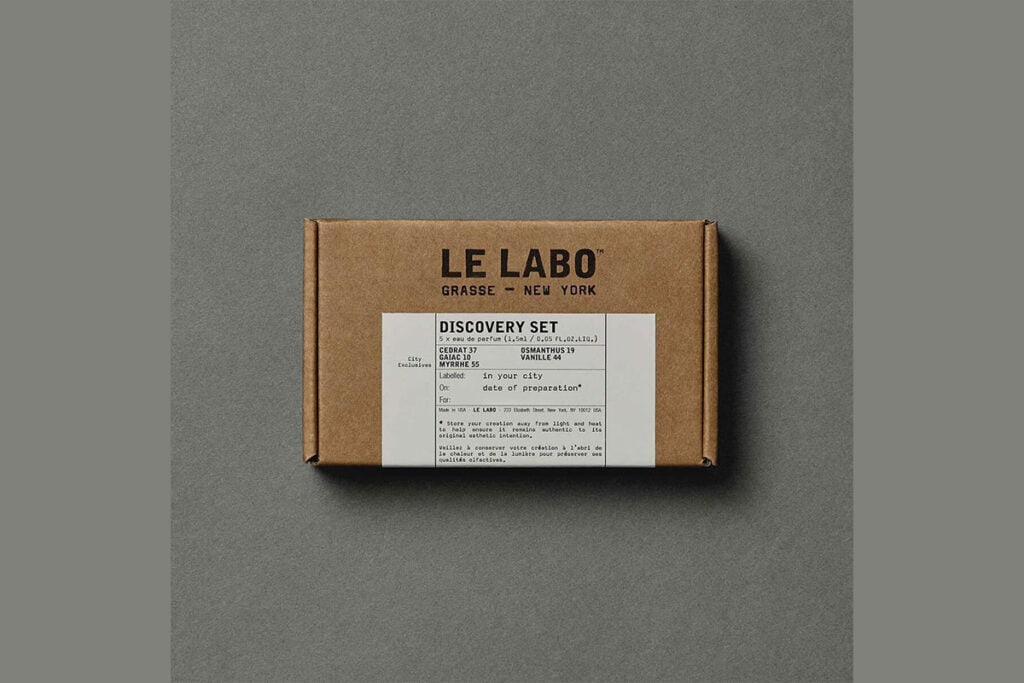 le labo city exclusives list - sampler box