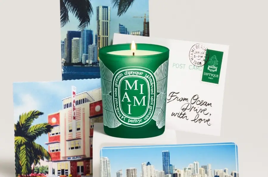 miami diptyque city candle