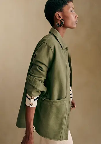 olive green will jacket