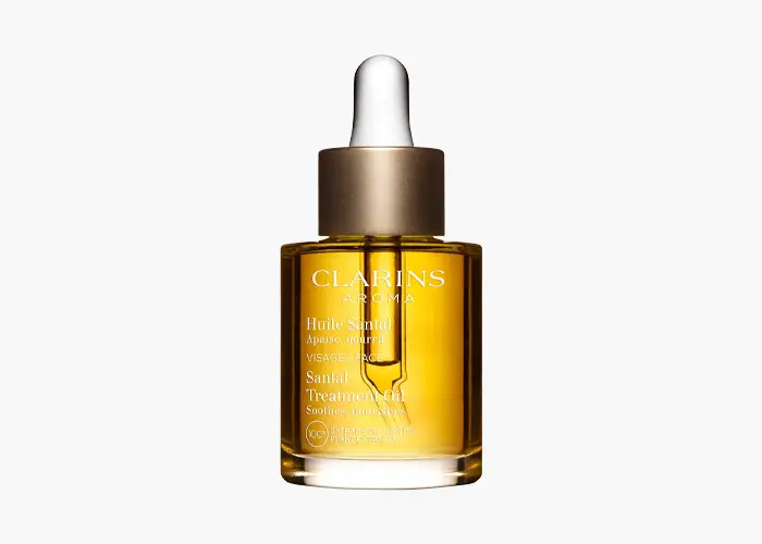 clarins santal face oil