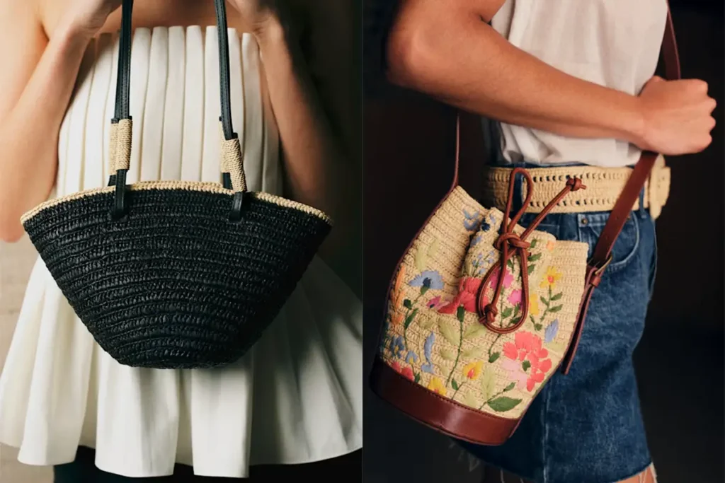 sezane summer bags