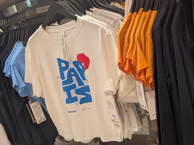 lululemon outlet paris t shirt