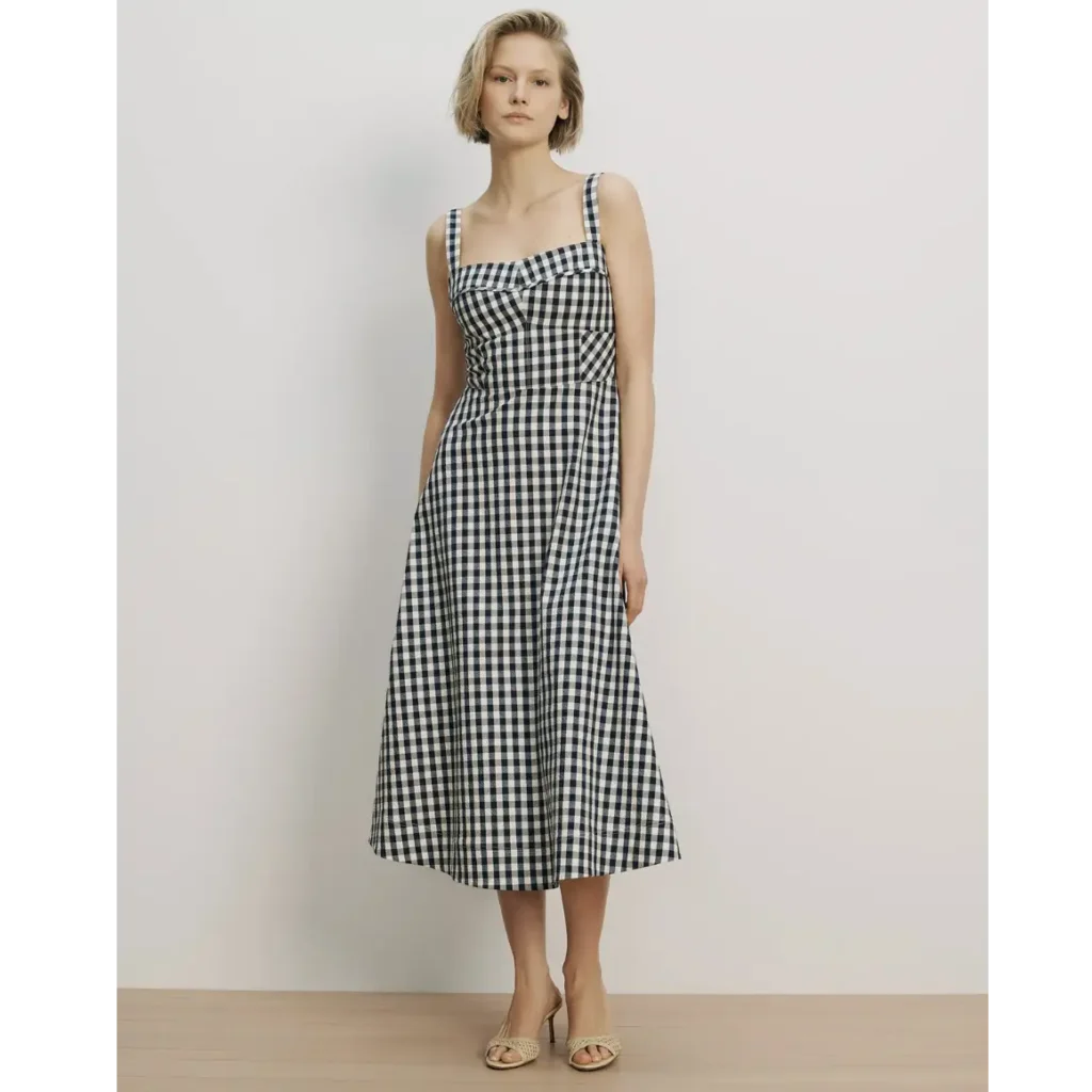 veronica beard gingham